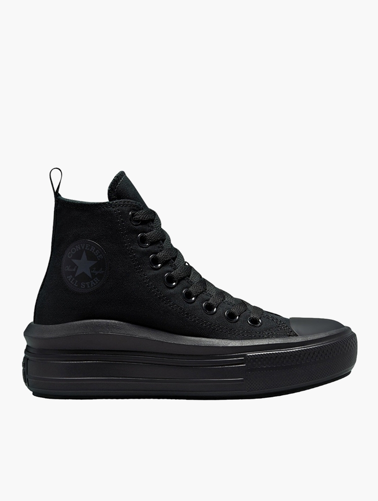 Platform chuck taylors sales black